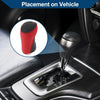 Chevrolet Malibu Gear Shift Knob Cover Red Black Faux Leather (2016-2020)