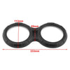 Triumph T120 T100 Thruxton 1200 / R / RS Speedometer Gauge Cover Black (2016-2023)