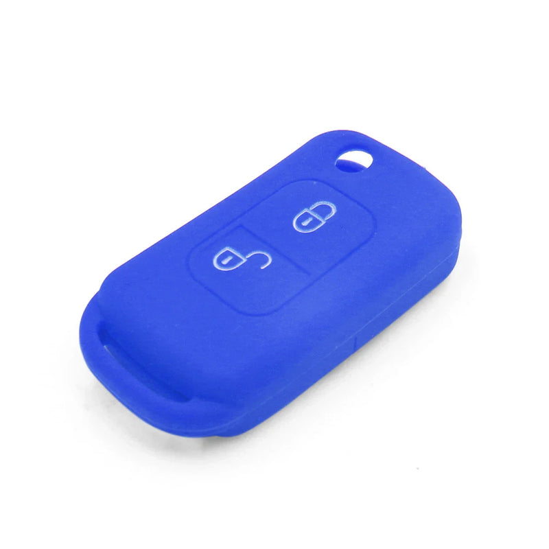 Mercedes Benz Sprinter, Viano Blue Silicone Car Remote Key Fob Cover