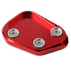 Honda CBR250RR Red Kickstand Pad Extension (2017-2018)