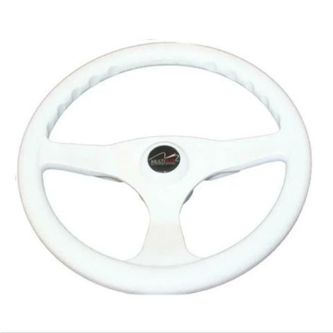 Multiflex Alpha Marine Boat Steering Wheel 3 Spoke 340mm Sports Wheel