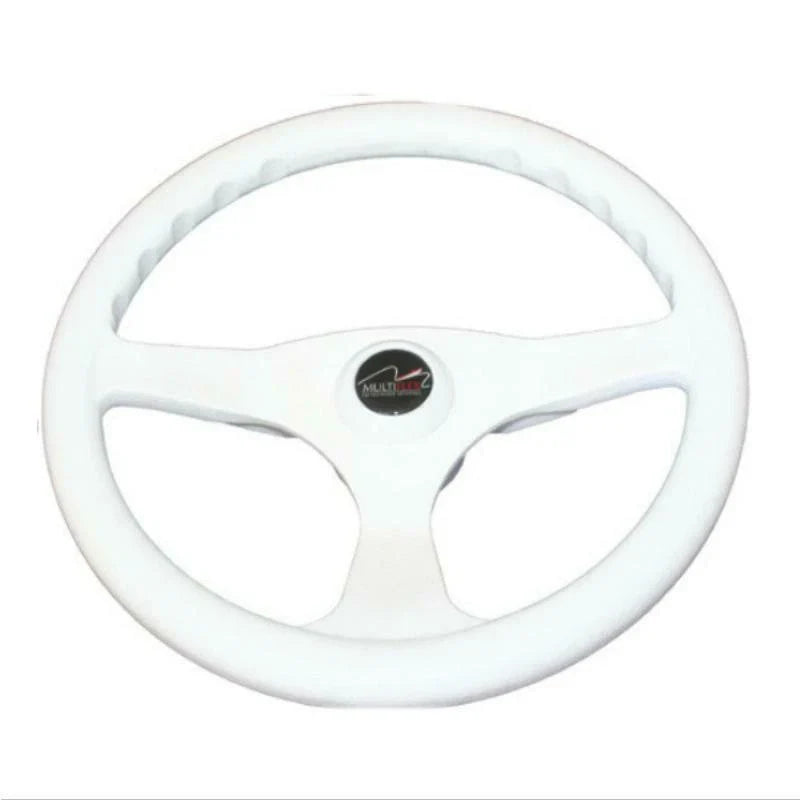 Multiflex Alpha Marine Boat Steering Wheel 3 Spoke 340mm Sports Wheel