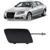 Audi A6 C6 Black Front Bumper Tow Hook Cover Cap (2009-2011)