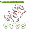 Mazda CX-5 2013-2017 Chrome Silver Door Handle Cup Protectors (8 Pcs)