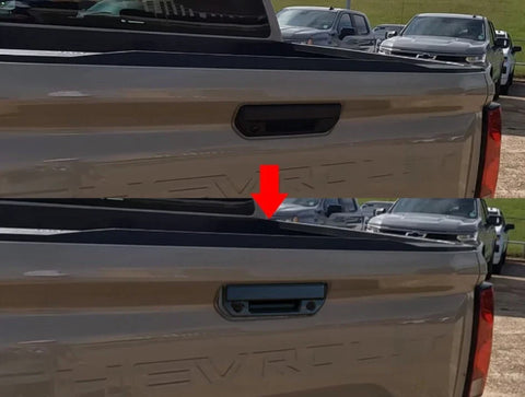Chevrolet Colorado ABS Rear Door Tailgate Handle Cover Trim (2023-2025)
