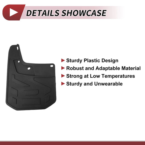 Chevrolet Colorado 1x Mud Flaps Splash Guards (2023-2024)