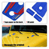 Jeep Wrangler 2007-2018 Dark Blue Engine Hood Hinge Covers