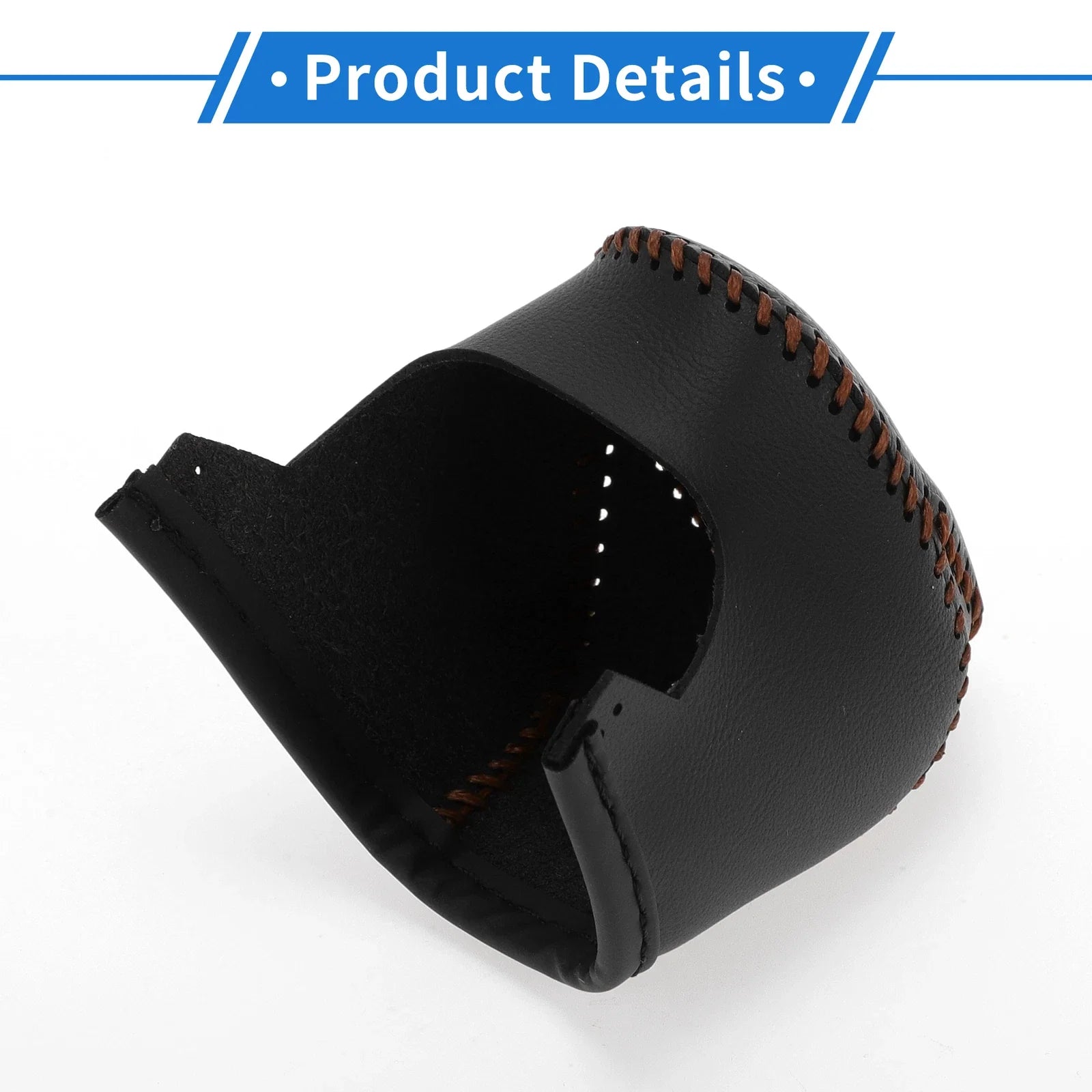 Gear Shift Knob Cover for Toyota CH-R 2017-2021 Black Carbon Fiber