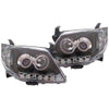 Toyota Hilux 2005~11 LED Black Projector Angel Eye DRL Halo Pair Headlights