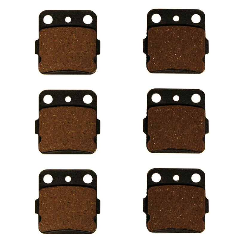 Honda TRX250X FourTrax Front & Rear Semi-Metallic Brake Pads (1987–1992)