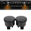 Jeep Wrangler JK LED Turn Signal Side Light Lens 2 x Smoke (2007-2018)