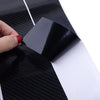 Honda Civic 6 x Carbon Fiber Door Window Pillar Trim Covers (2006-2011)