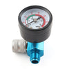 Spray Gun 1/4" Air Pressure Gauge Regulator