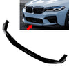 BMW 5 Series M5 F90 LCI (2021-2024) Black Front Bumper Splitter Lip
