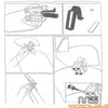 Honda Universal Clip-on Windshield Extension Deflector