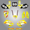 Suzuki RM 125 250 (1999-2000) Stickers Custom Graphic Kit