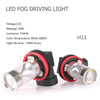 Car 30W H11 LED White Fog Light Bulbs (2 pcs)