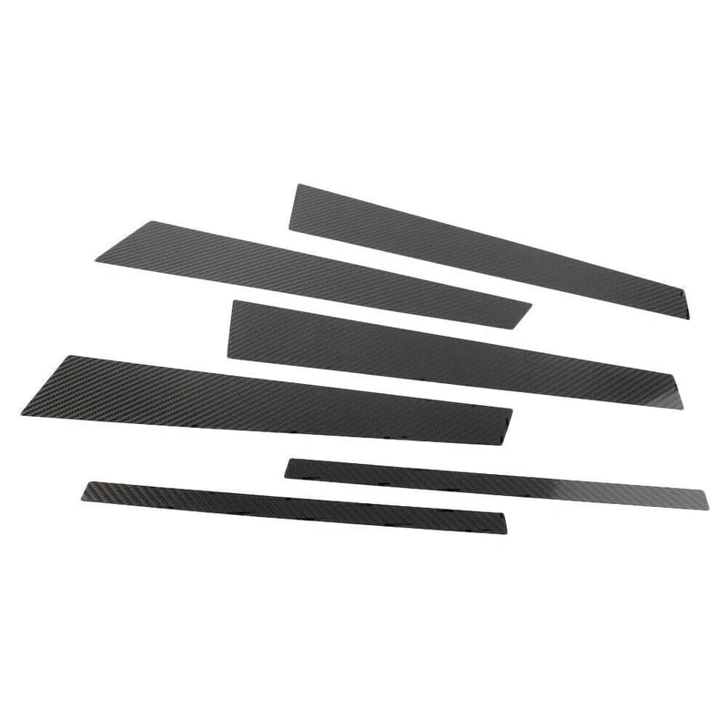 BMW 5 Series Carbon Fiber B Pillar Trim Covers (2011-2017)