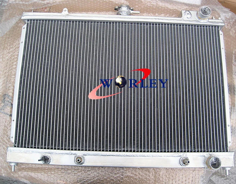 Nissan Pintara Skyline R31 Aluminum Radiator & Fans (1986-1993)