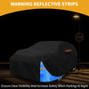 Tesla Model 3 (2017-2024) Black Blue 210D-PU Waterproof Car Cover