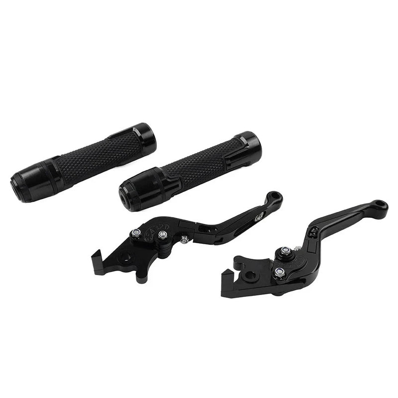 BMW C650GT C600 Folding Extendable Brake Clutch Levers & Grips (2012-2016)