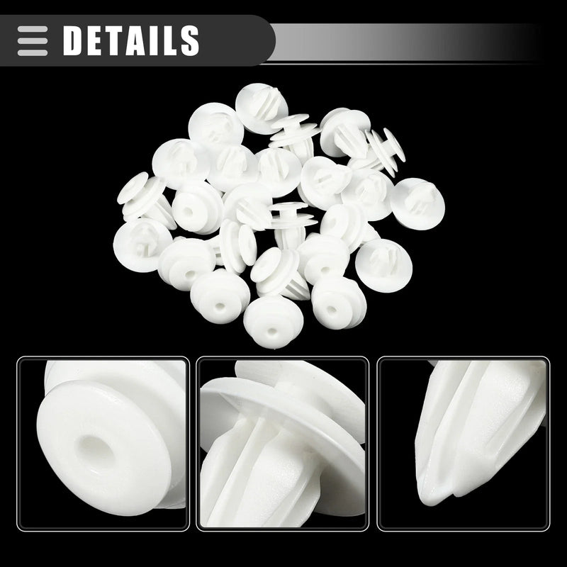 Nissan 25 Pcs Door Trim Panel Push Clips