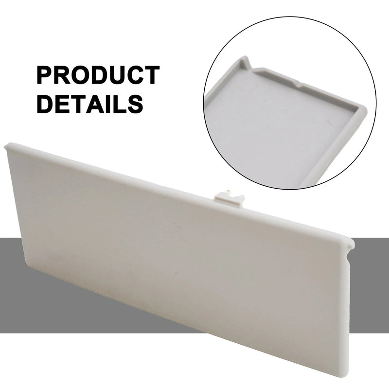 Sunvisor Grey Dirt-resistant Vanity Mirror Cover 1pc