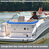 Boat Bimini Top Storage Boot Cover / 85-90" Width