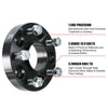 Jeep 4pcs 1" Hub Centric Wheel Spacers Adapters