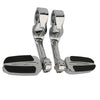 Harley Touring Softail Highway Bar Footpegs Long Angled Adjustable Mount