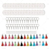 Crafts & Jewelry 150PCS Blank Keychains Set