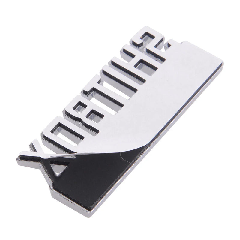 Universal Car Truck SHITBOX EDITION Emblems Decals Badges Stickers