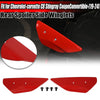 Corvette C8 Z51 Z06 E-Ray 2 x Rear Wing Spoiler Side Winglets (2020-2025)