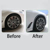 1.5M Black Car Fender Flare Wheel Eyebrow Trim
