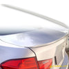 BMW 3 Series F30 Sedan A96 White Boot Lip Spoiler (2012-2019)