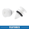 Chevrolet Plastic White Vehicle Clips 30 x Door Panel Clips