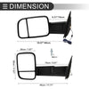 Dodge Ram 1500 2002-2008 with Turn Signal Light - 1 Pair Tow Mirrors