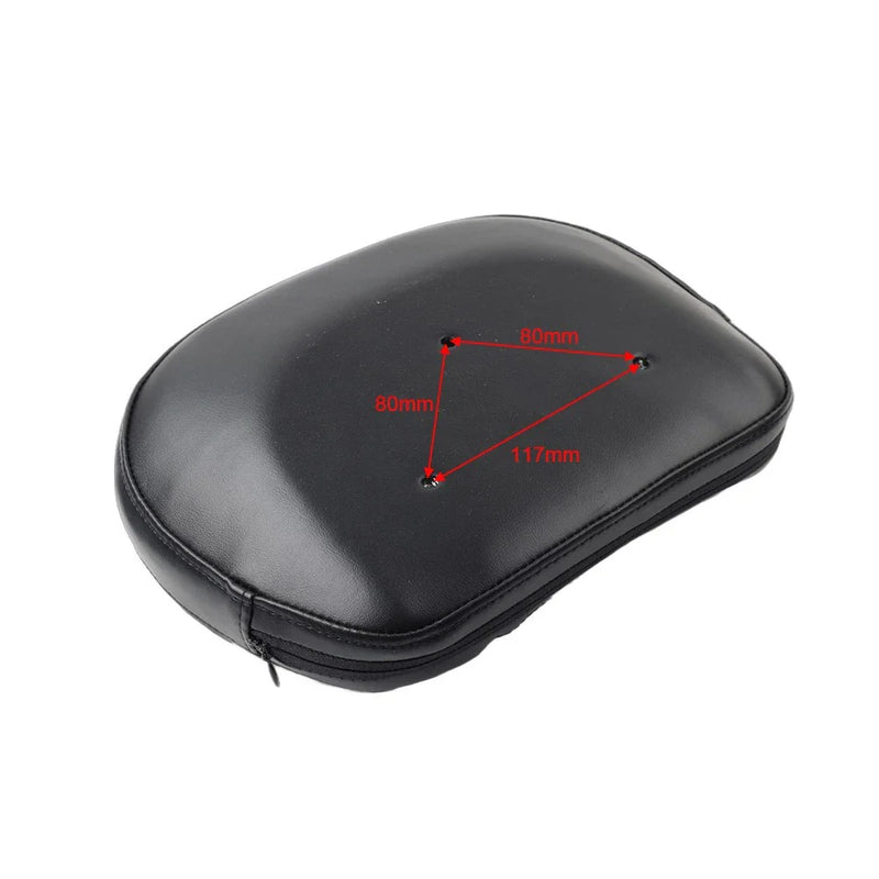 Harley Electra Glide Black Stitching Sissy Bar Backrest Pad (2014-2023)