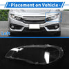 BMW X5 2008-2013 1 Pcs Front Left Headlight Lens Cover