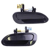 Exterior Outer Door Handle BlacK RL+RR Fits Honda Accord CG 4D Sedan 1998-02 D06