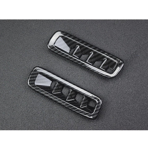 Mazda CX-5 2017-2022 Carbon A pillar Side Air Outlet Vent Cover Trim Fit