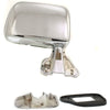 Manual Side View Mirrors Chrome Pair Set for 87-88 Toyota