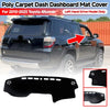 Toyota 4Runner Non-Slip Dashboard Carpet Cover Mat Black (2010–2023)