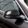 BMW 5 Series F10 F11 2011-2013 Real Carbon Fiber Addon Side Mirror Cover Fit