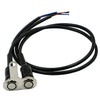 Handlebar 12V Blue LED Motorcycle Switch Waterproof