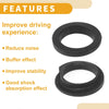 BMW 525i Lower Coil Spring Insulators Rubber 1 Pc (1989-2007)