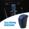 Honda Civic 10th Gen 2016 (2016) - Black with Blue Stitches Gear Shift Knob Cover