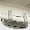 Auto Gray Car Sun Visor Sunglasses Storage Case (Fits Most Models)