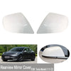 Tesla Model 3 Pearl White Rear View Side Mirror Covers (2017-2023)