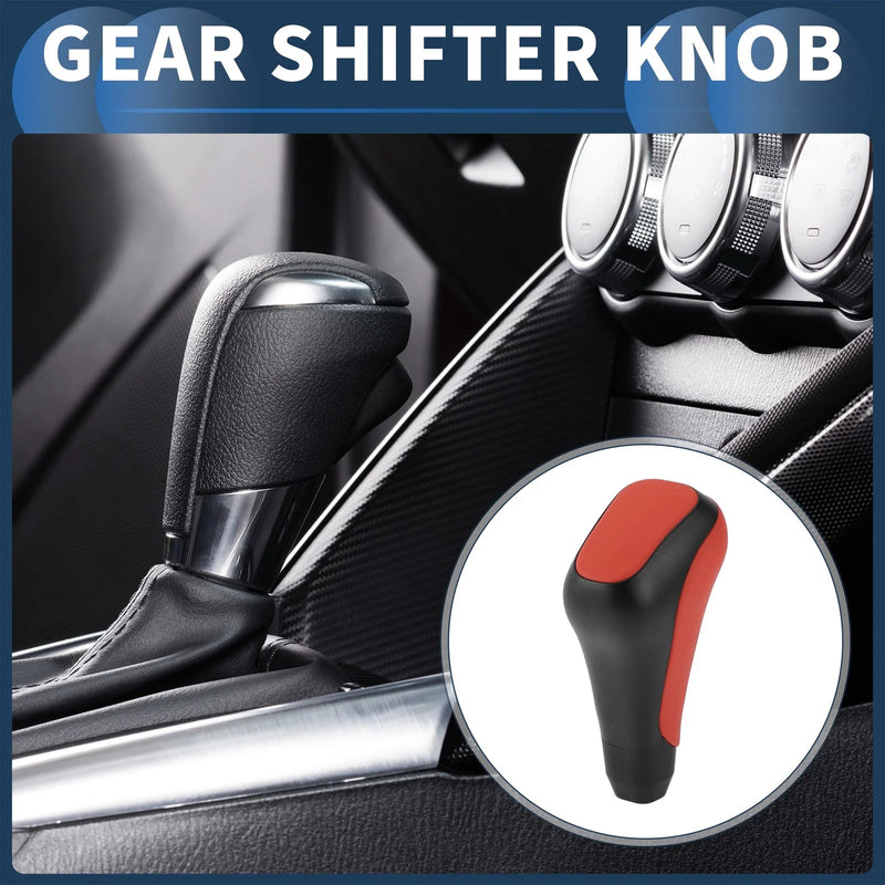 Toyota 4Runner Automatic Gear Shifter Knob Leather Black/Red (2012–2021)